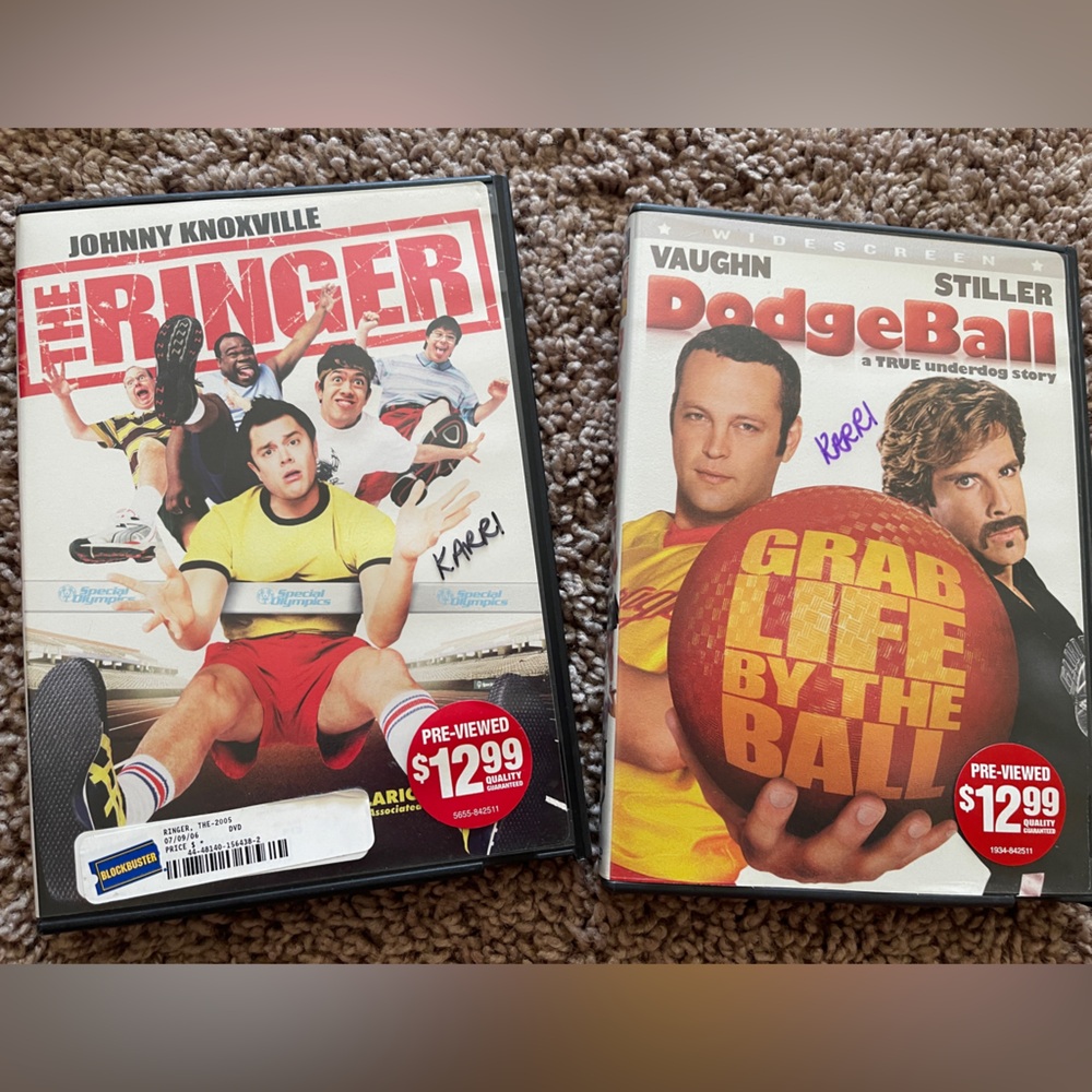 Comedy DVD Set: The Ringer and Dodgeball